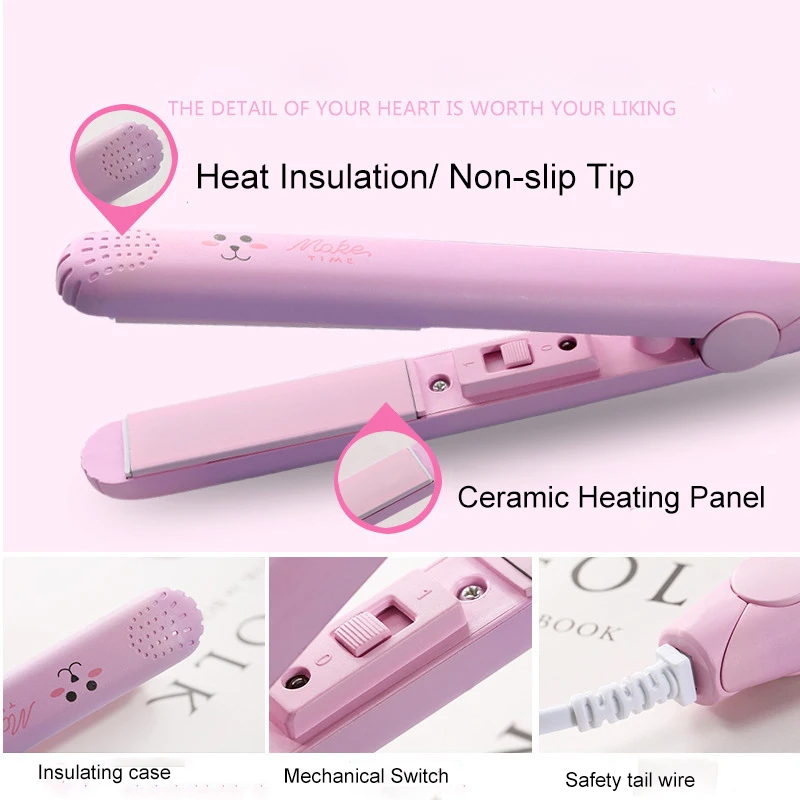 Ceramic Mini Hair Straightener