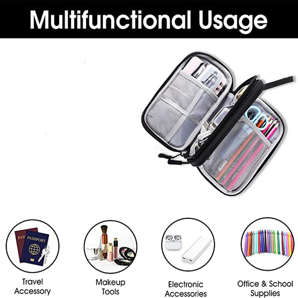 Multi Layer Travel Organizer Pouch