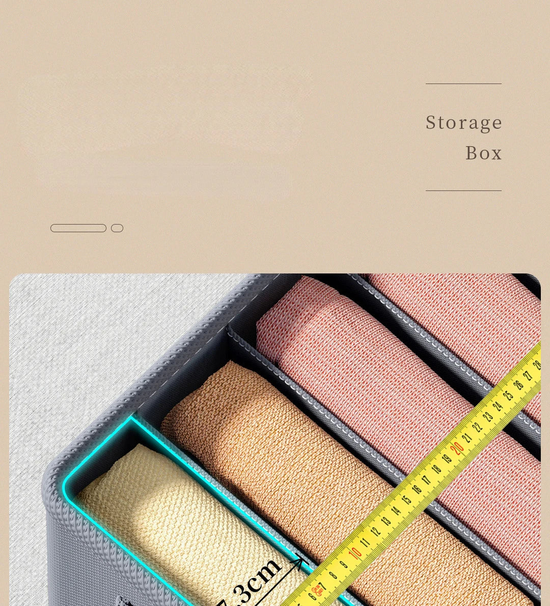 Foldable Storage Organizer Box