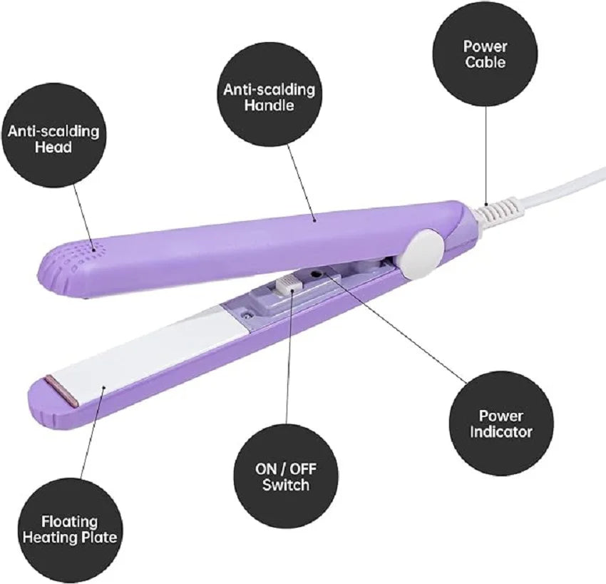 Ceramic Mini Hair Straightener