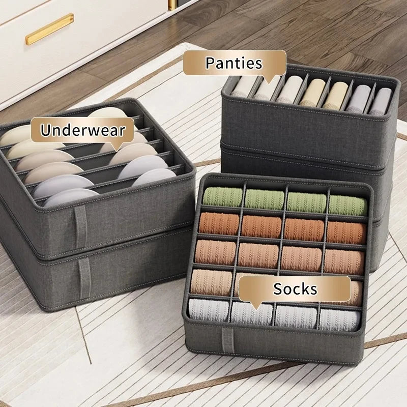 Underwear Cabinet Drawer Organizer, Closet For Socks Clothes Storage Case